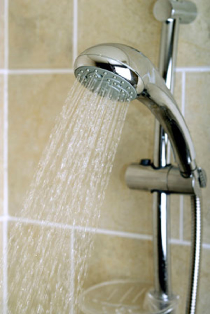 Even detachable showerheads can be water efficient.