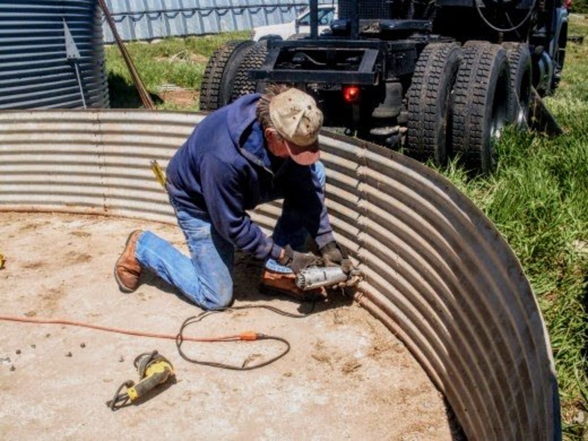 How to Disassemble a Grain Bin Picture Tutorial Dengarden