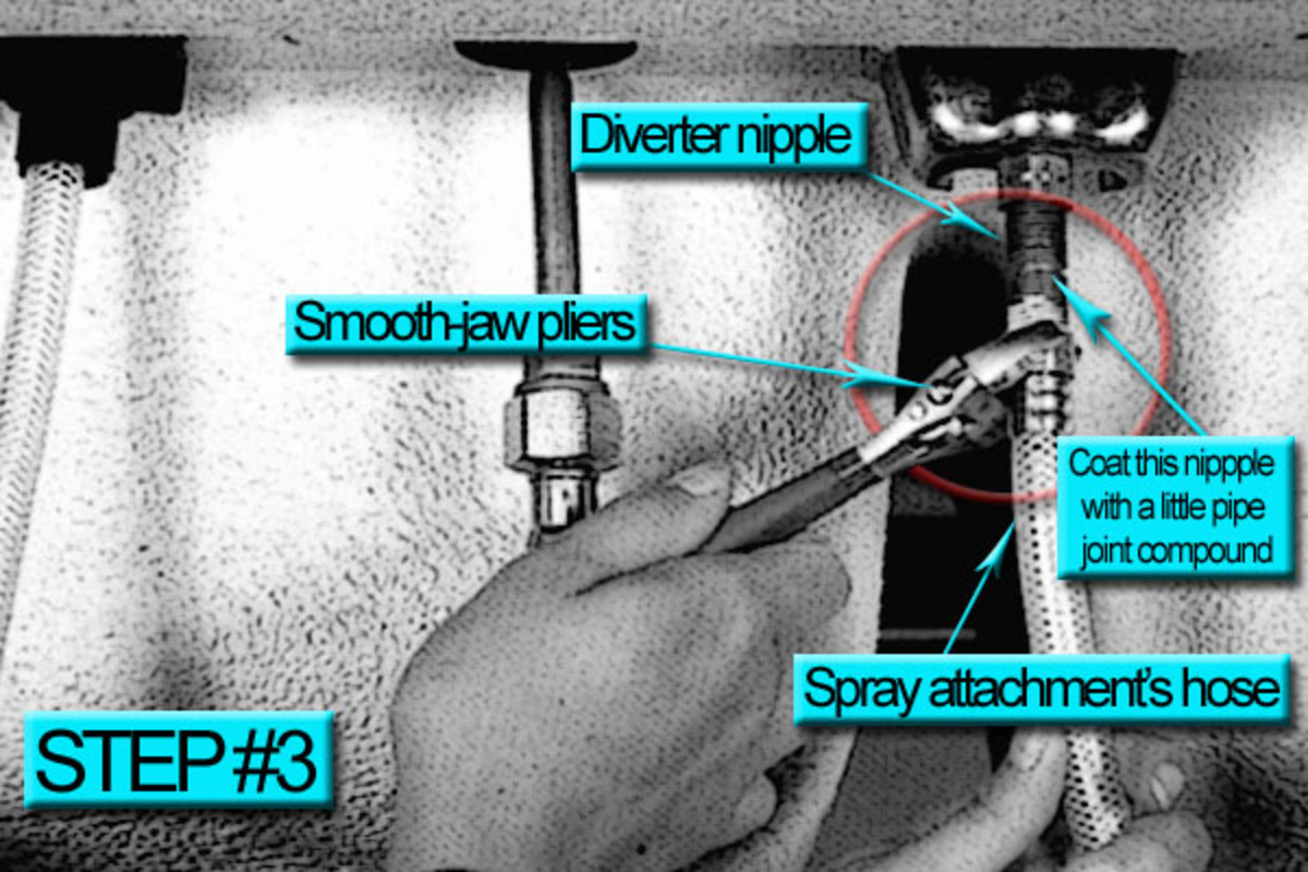 How To Replace Kitchen Sink Sprayer Hose The Kitchened