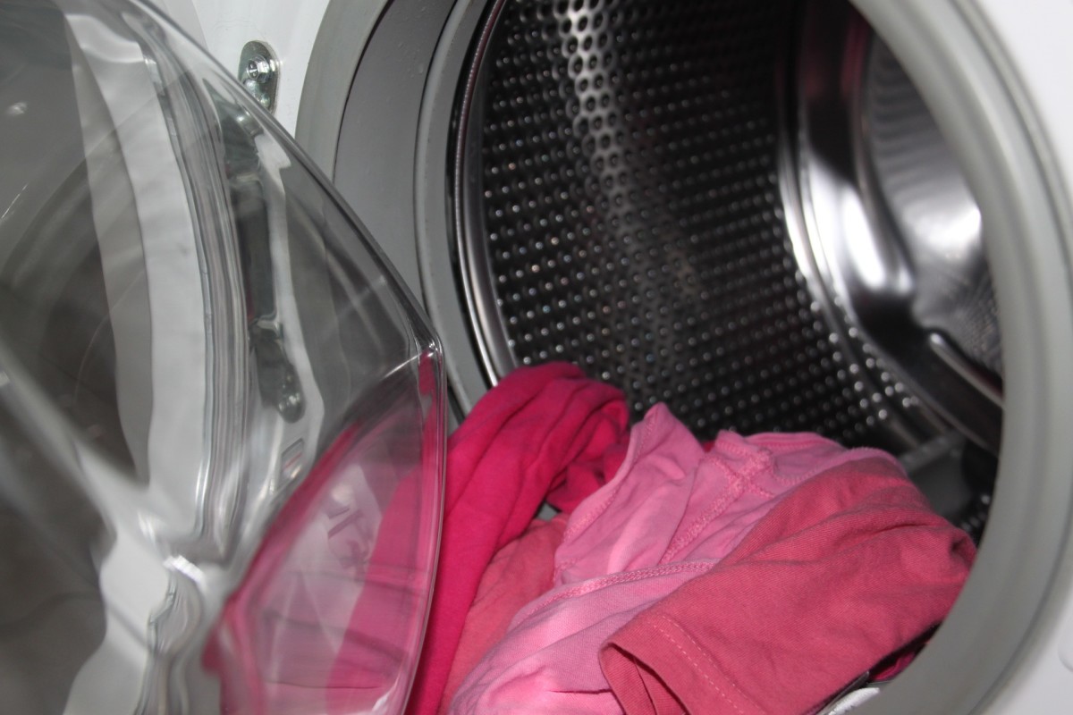Front-loading washers use less water.