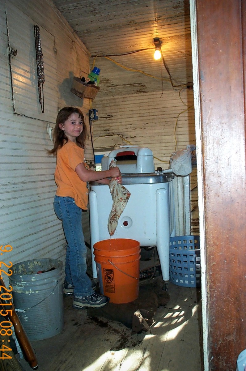 How to Use a Wringer Washing Machine Dengarden Home and Garden