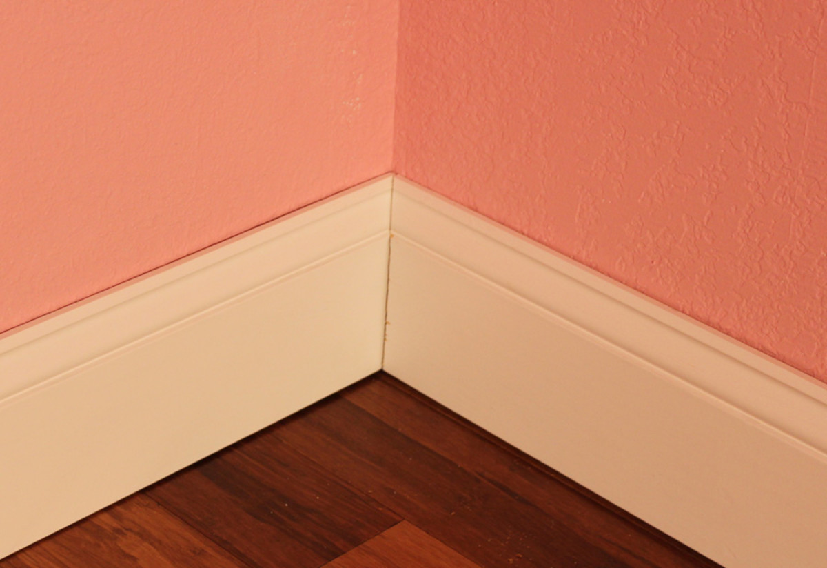 These angles align for a near seamless corner!