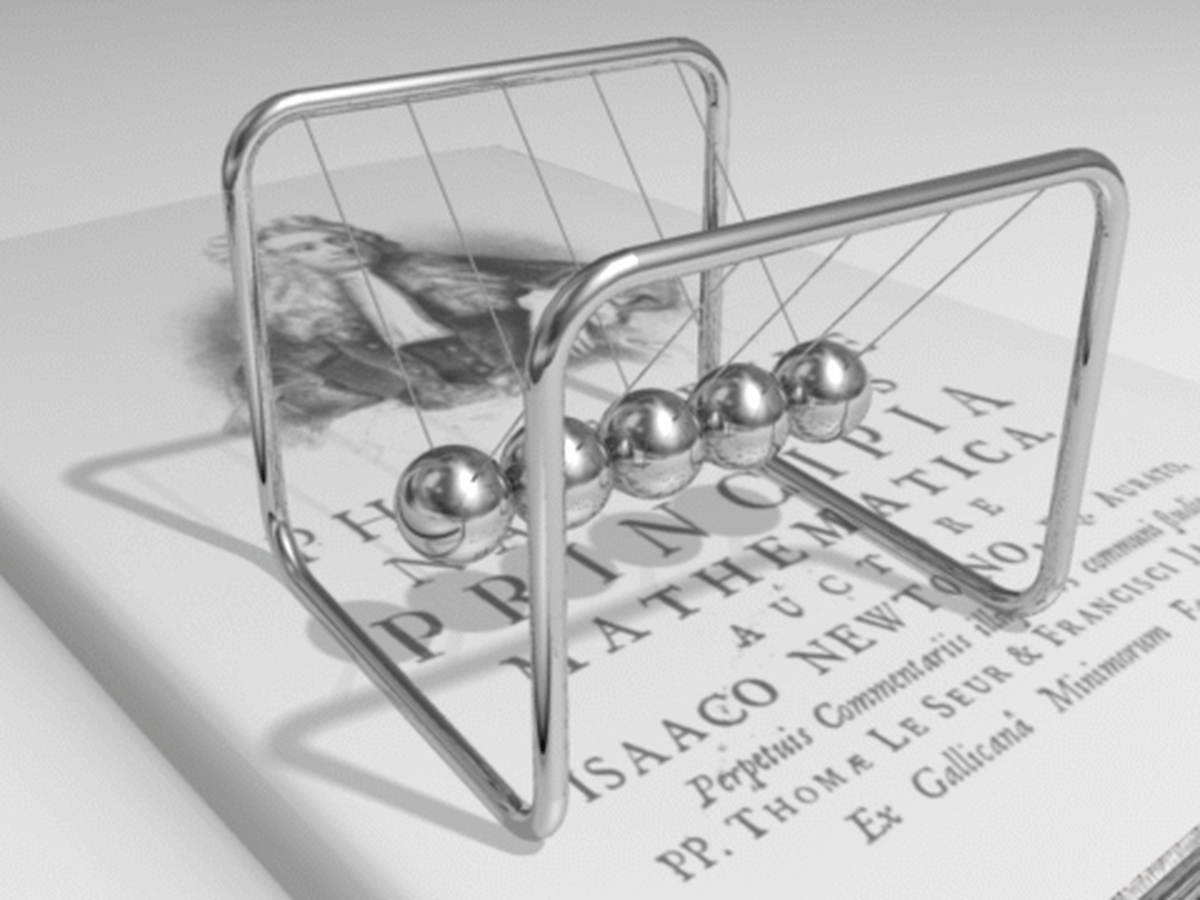 In reality, electrons don't actually move from one end of a conductor to another. Instead they transfer energy between each other just like the steel balls in this Newton's cradle, while moving negligibly themselves.