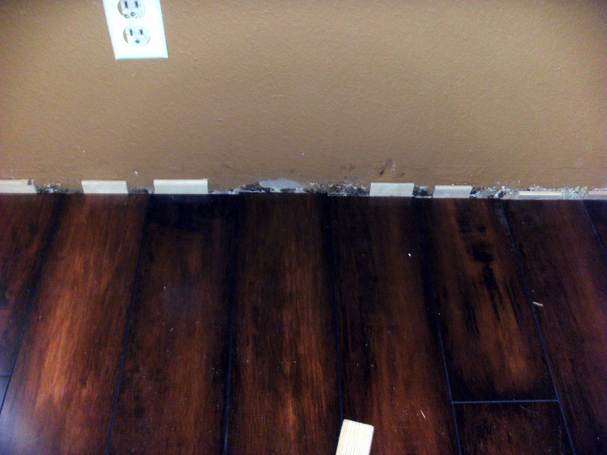 Installing Hardwood Floors, Hardwood Floor Wall Spacers