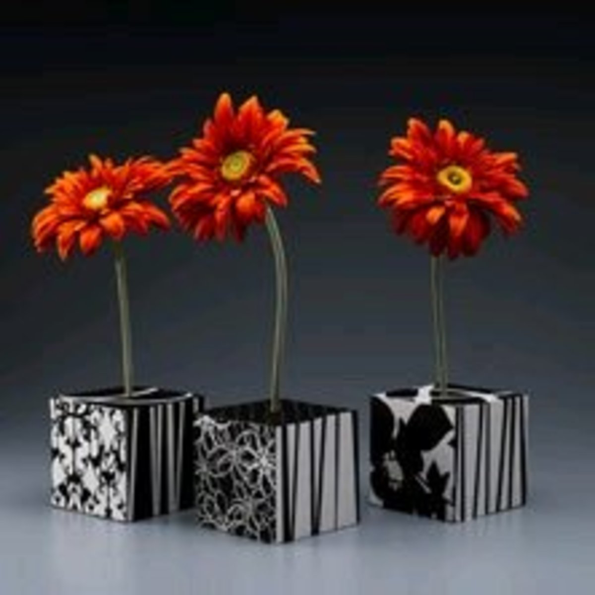 Decorative block flowers
