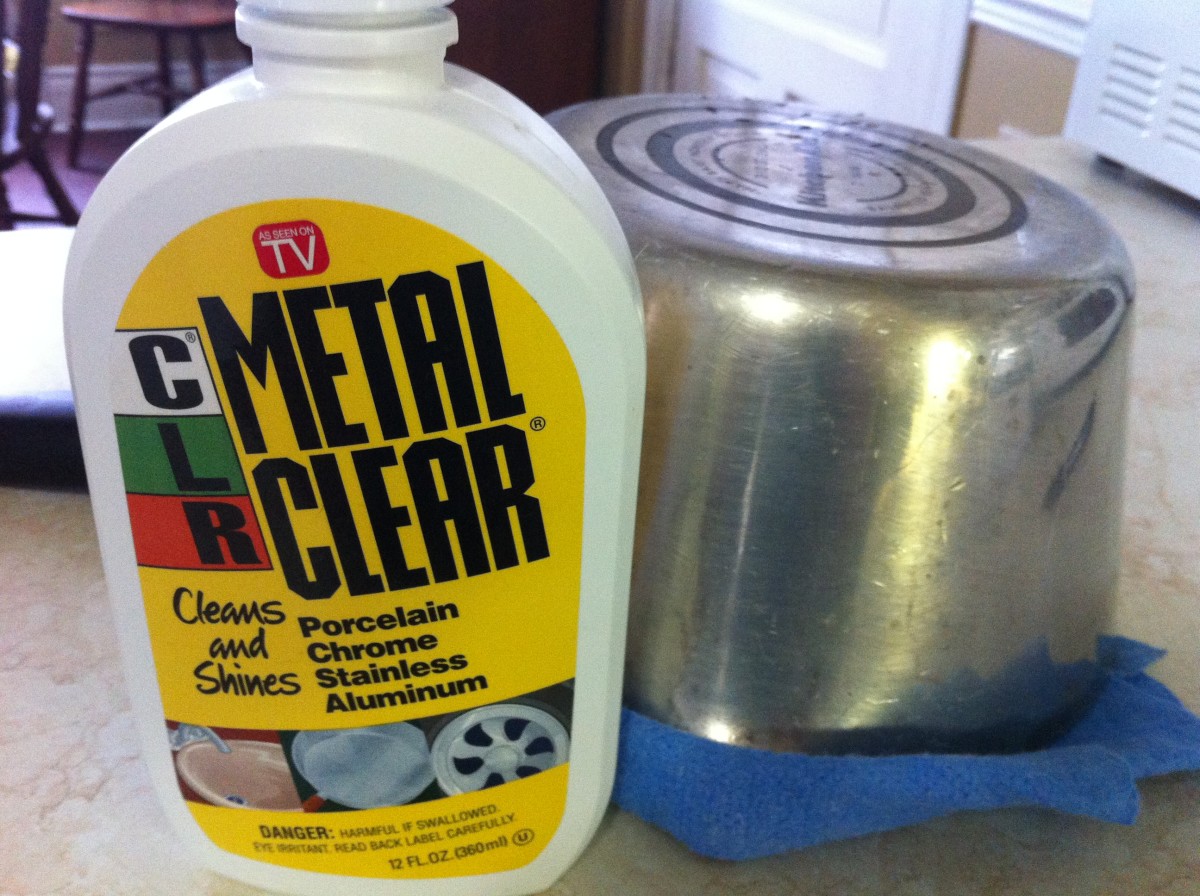 Cleaning Stainless Steel With CLR Metal Clear Cleaner