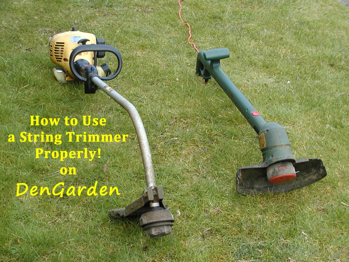 How To Turn On A Weed Eater How to Use a String Trimmer Properly Without Breaking the Line! - Dengarden