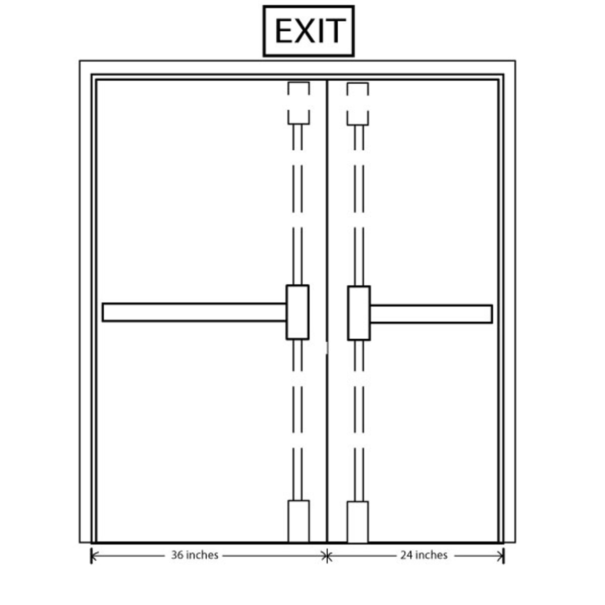 How to Lock an Uneven Pair of Doors Dengarden
