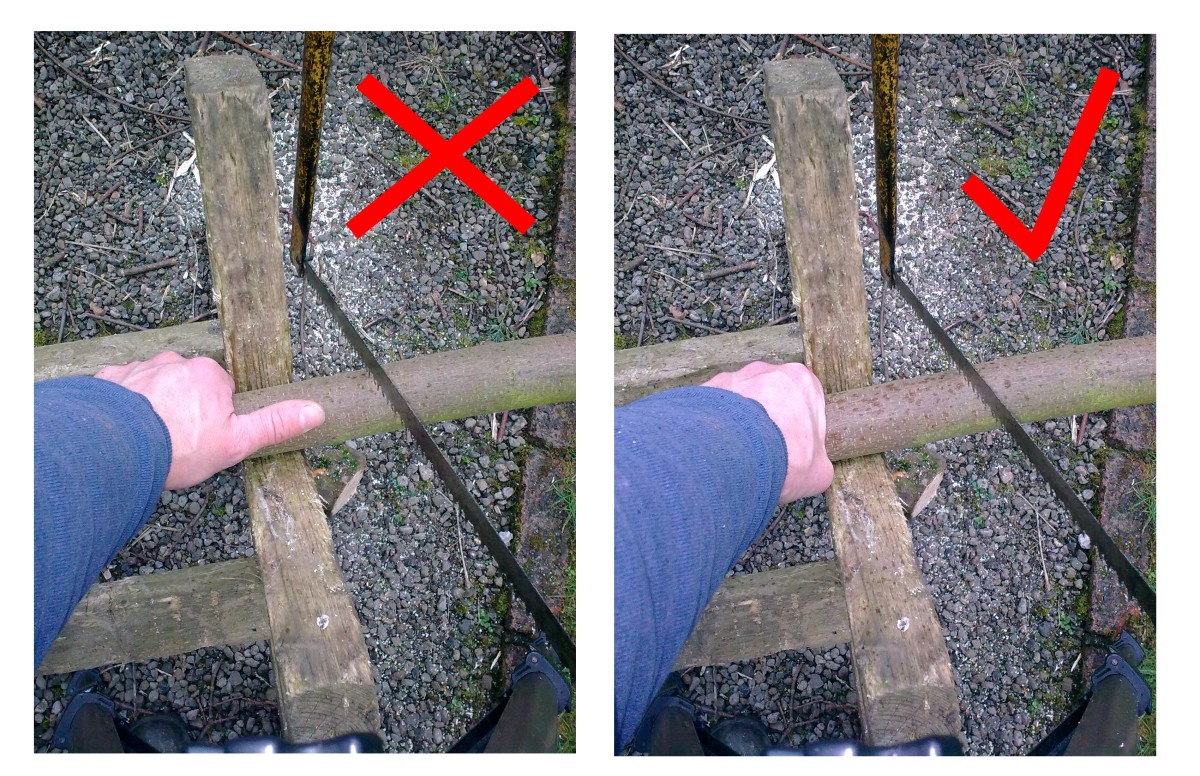 How to Cut Logs by Hand With a Bow Saw (and Get Great Exercise!) - Dengarden