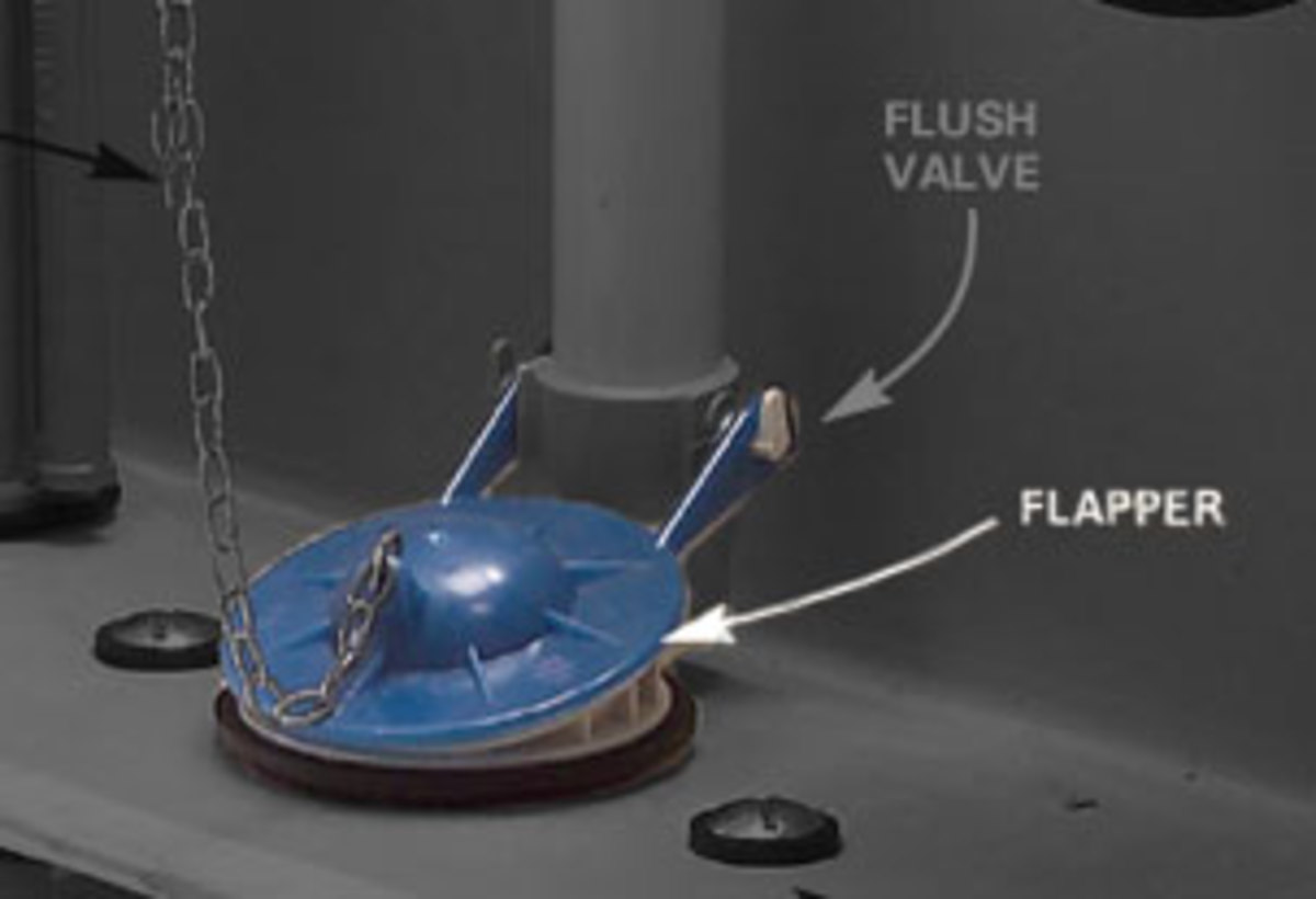 The flapper is often the culprit behind phantom flushes.