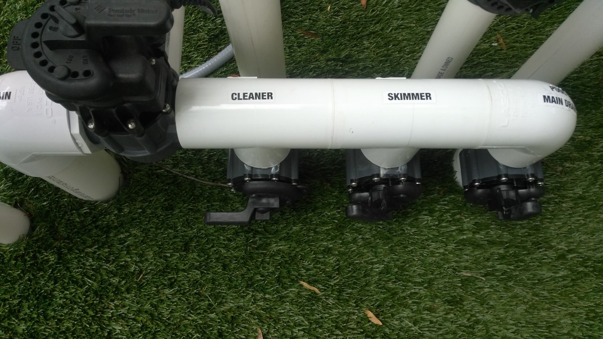 ROMISBABA 1.5 To 1.25 Inch Pool Pump Shut Off Valve - PVC Ball Valve For Pool Filter & Skimmer, Above Ground Pools