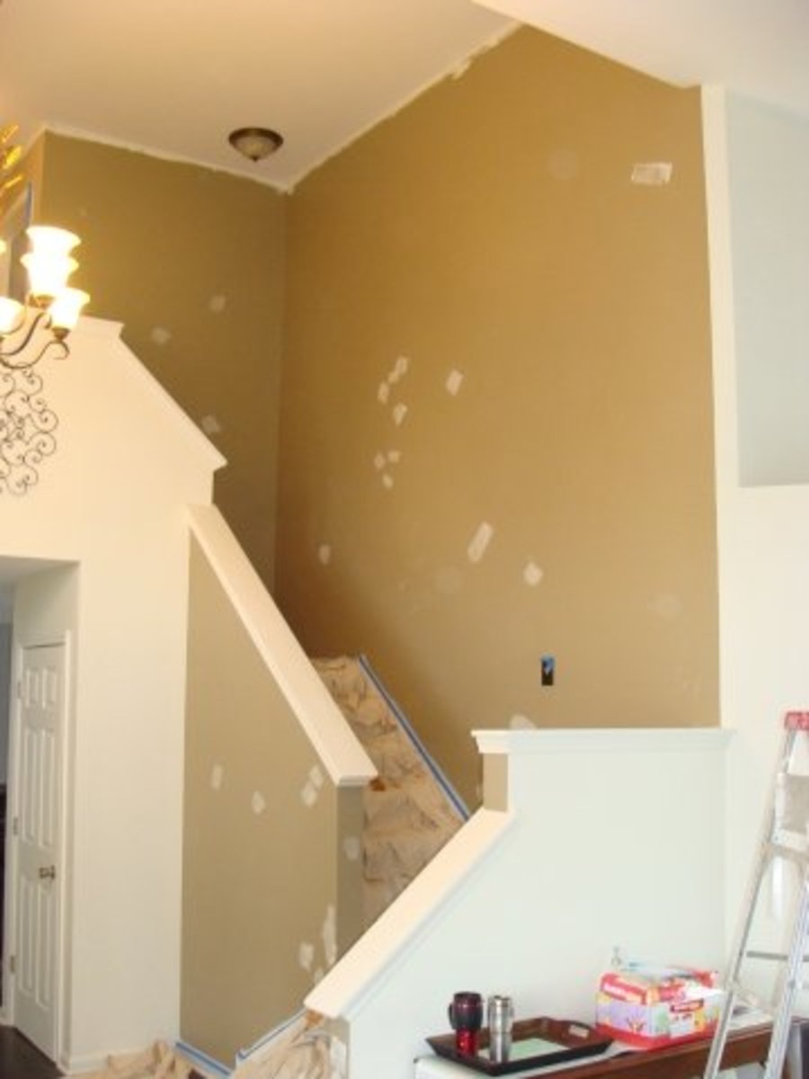 Professional Tips And Tricks For Painting Staircase Walls Dengarden