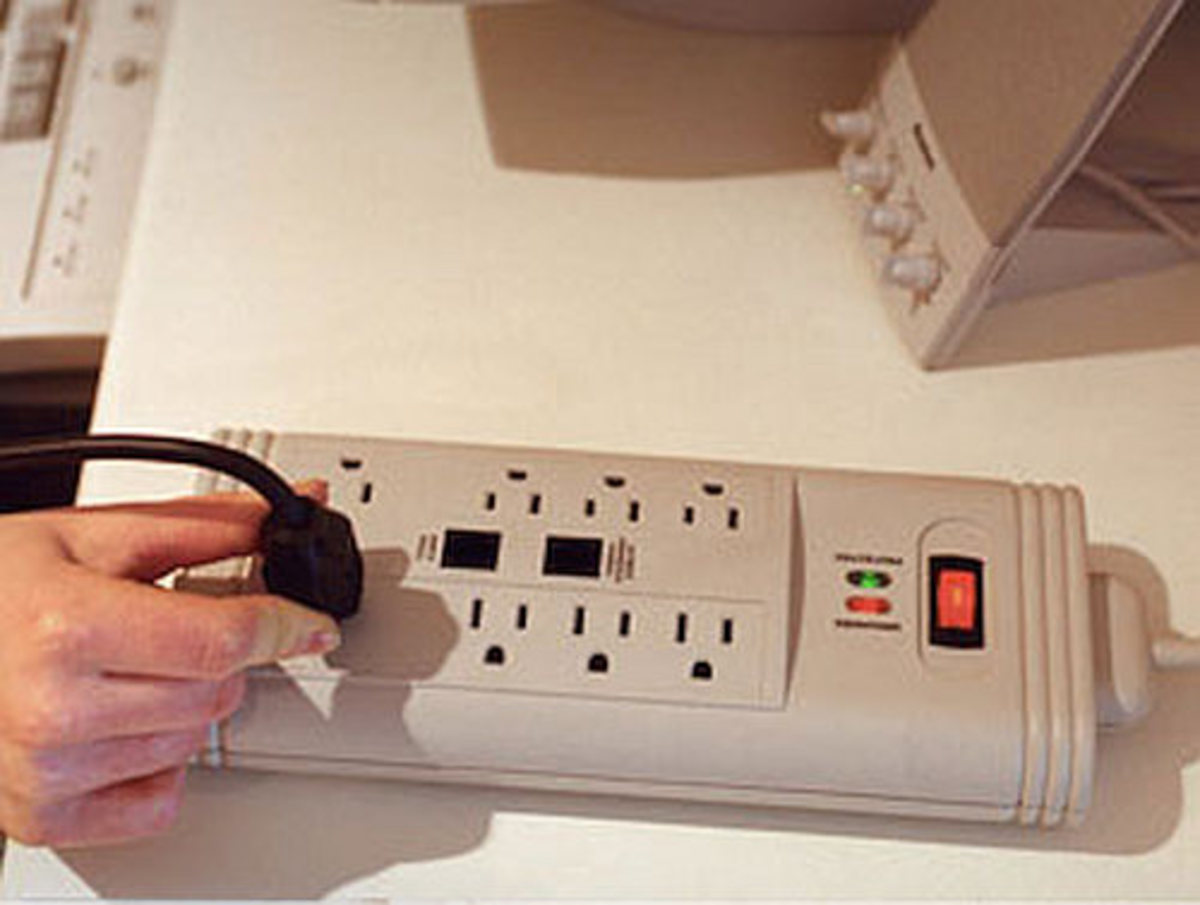 Power surge protectors and power strips expire with age.