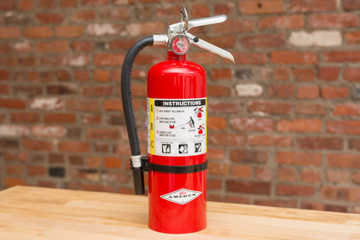 Fire extinguishers expire over time, even if they haven't been used.