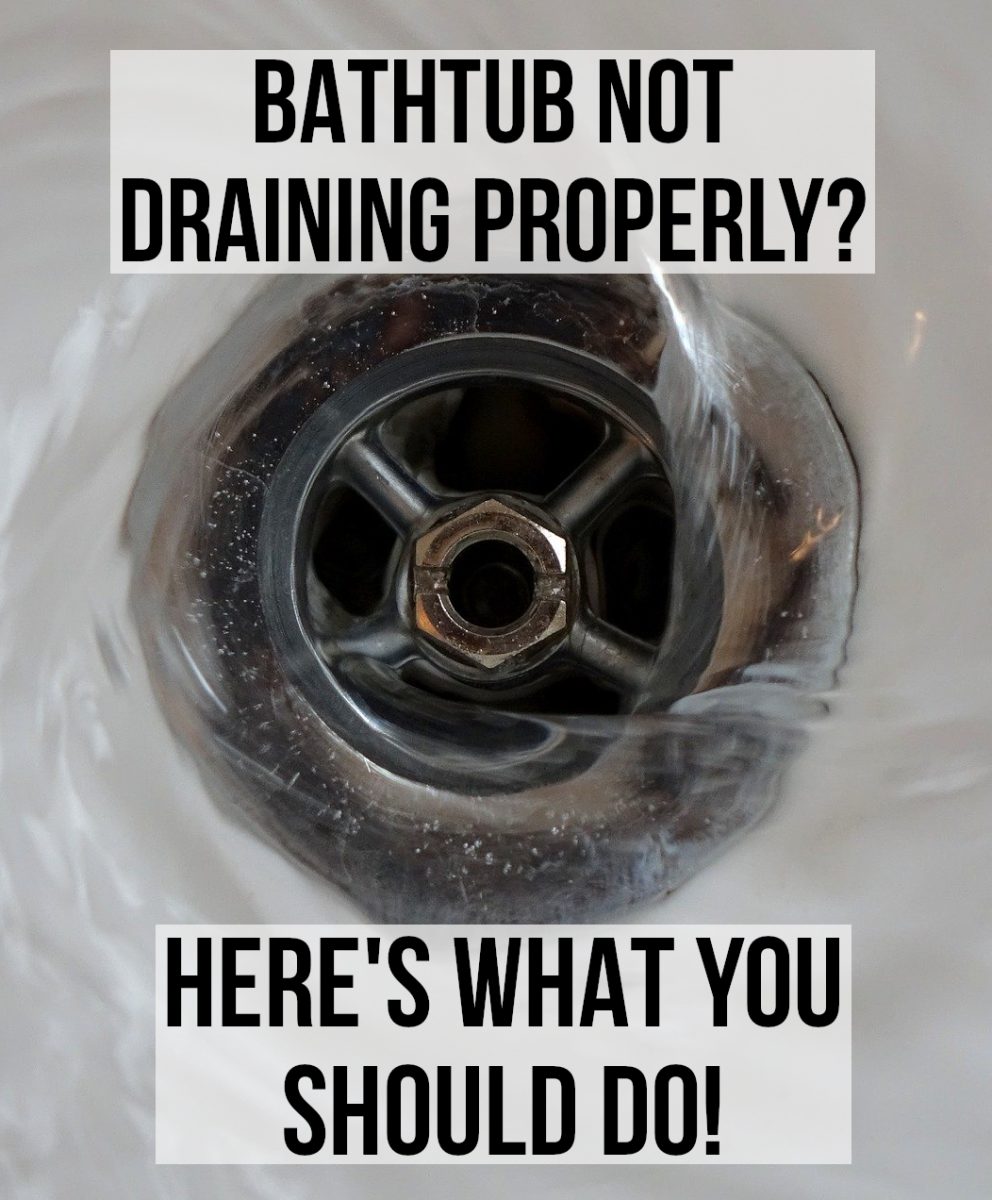 How To Fix A Slow Draining Bathtub Six, How To Unclog A Bathtub Drain In Mobile Home