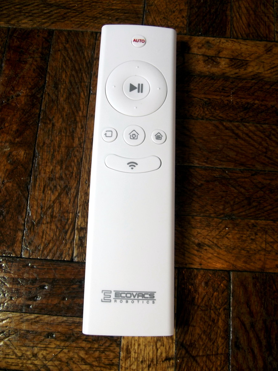 Remote control used with Ecovacs Deebot M88