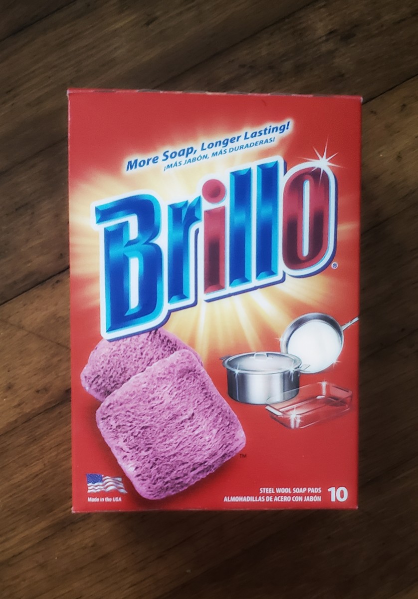 Brillo pads make cleaning pots and pans a breeze!