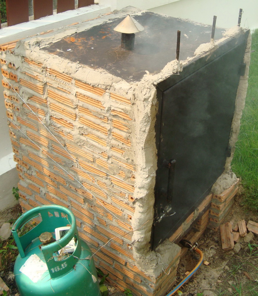How To Build A Brick Bbq Smoker Dengarden, Building An Outdoor Smoker And Grill