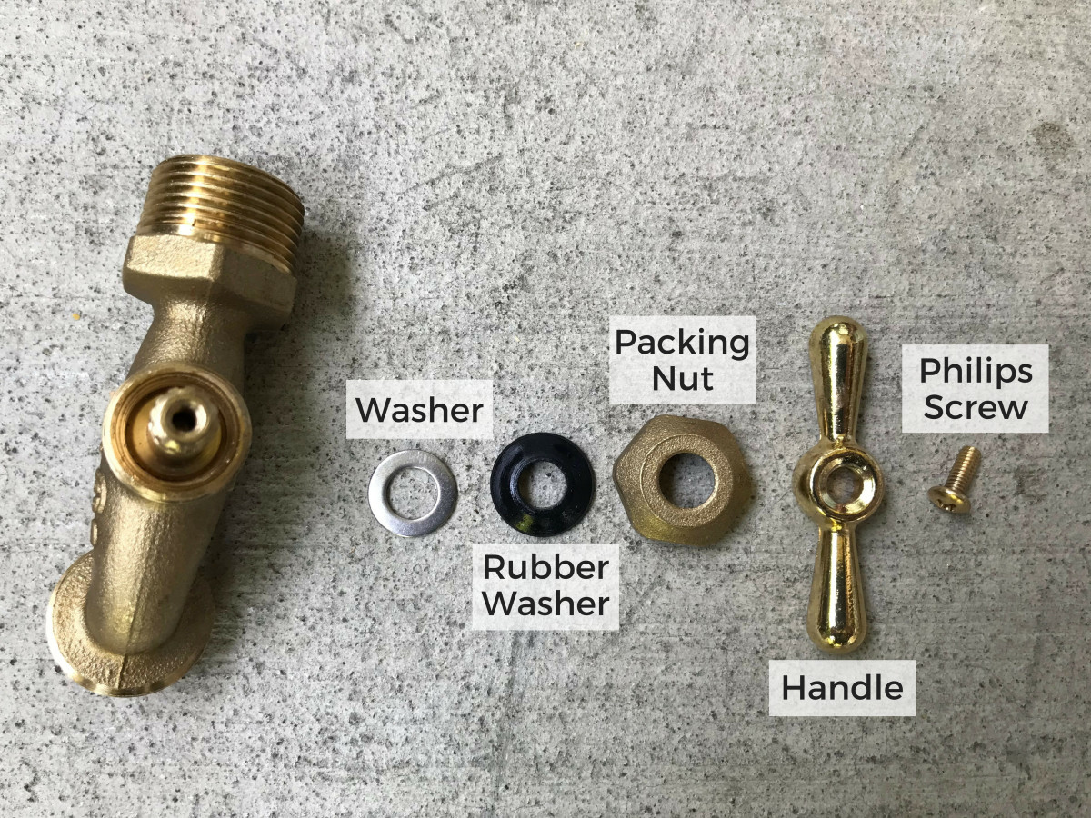 Leaky Outdoor Faucet Or Water Spigot, How To Fix Leaky Garden Hose Faucet