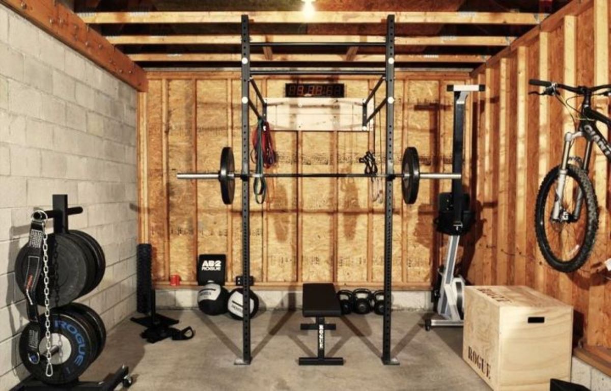 Home Decor Rustic Gyms 