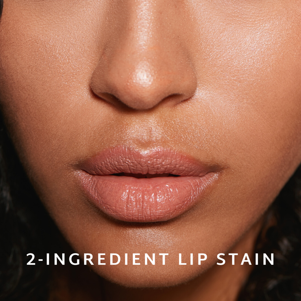 A simple, two-ingredient lip stain recipe can do wonders for your look.
