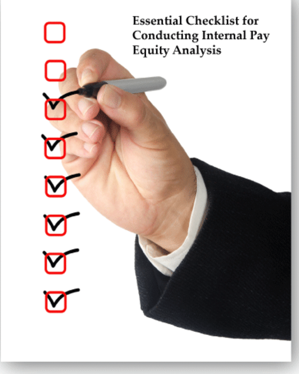 Essential checklist for conducting internal pay equity analysis