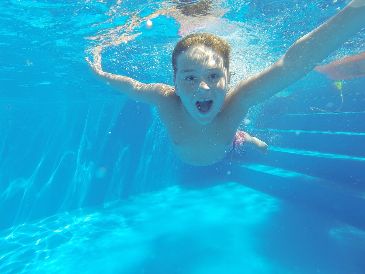 Swimming in a pool is fun, but the condition of the water is an important factor to consider.