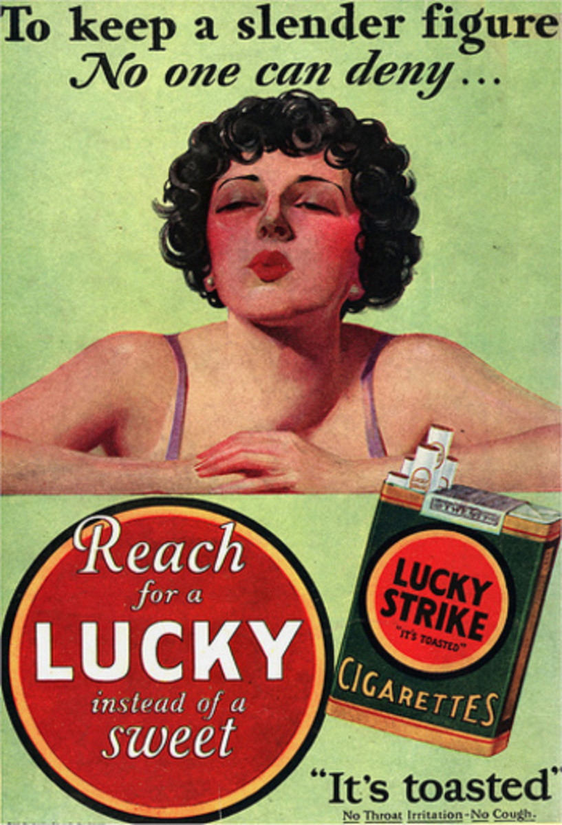 Back in the day, smoking was touted as a tool for weight loss.
