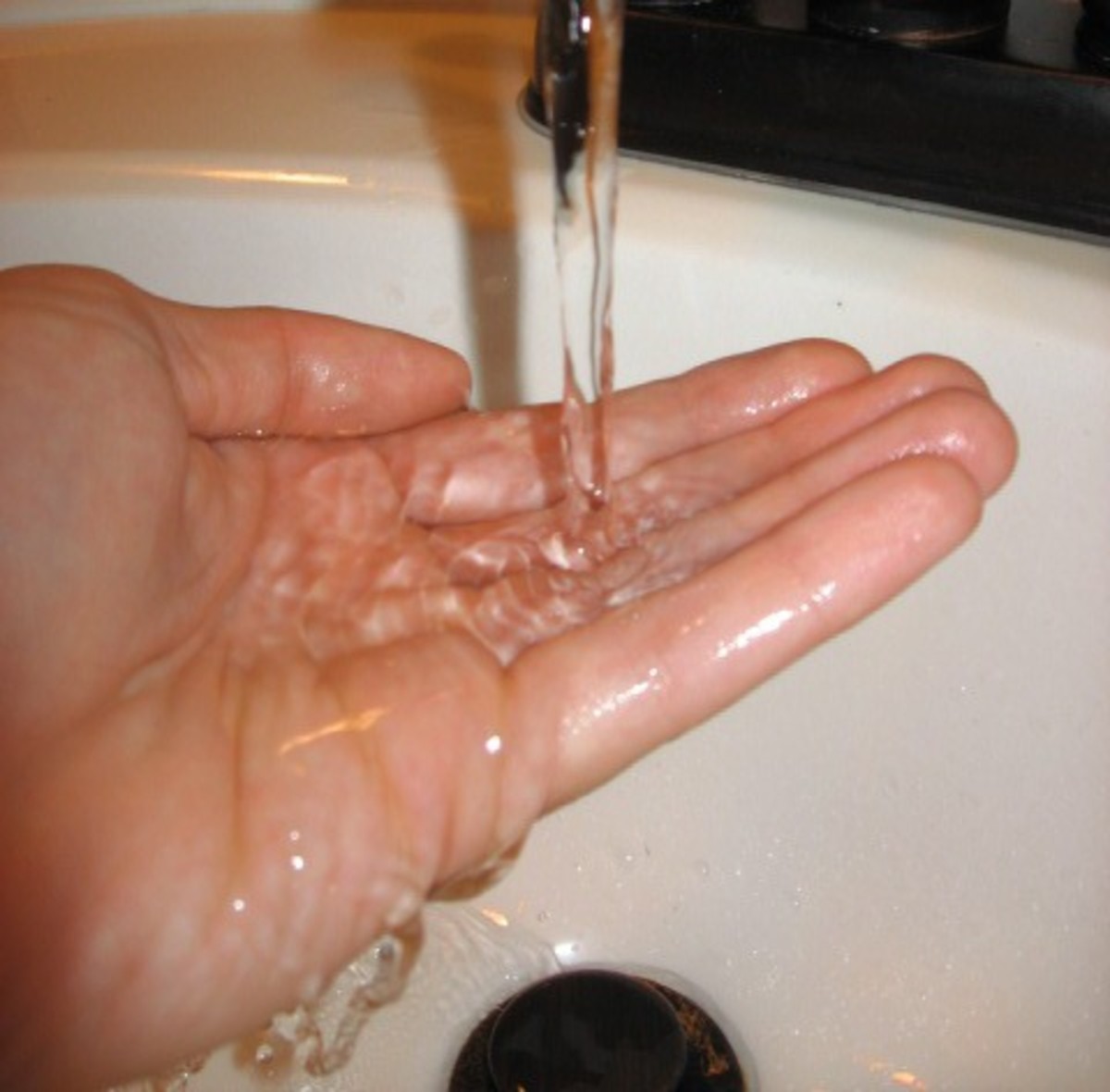 Wash your hands with soap and warm water for 30 seconds