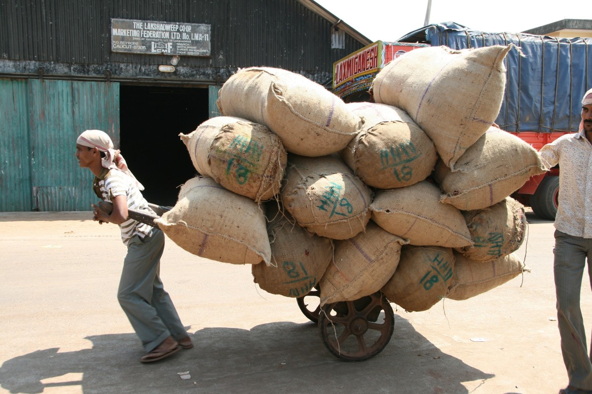 Carrying heavy loads can cause or worsen back pain.