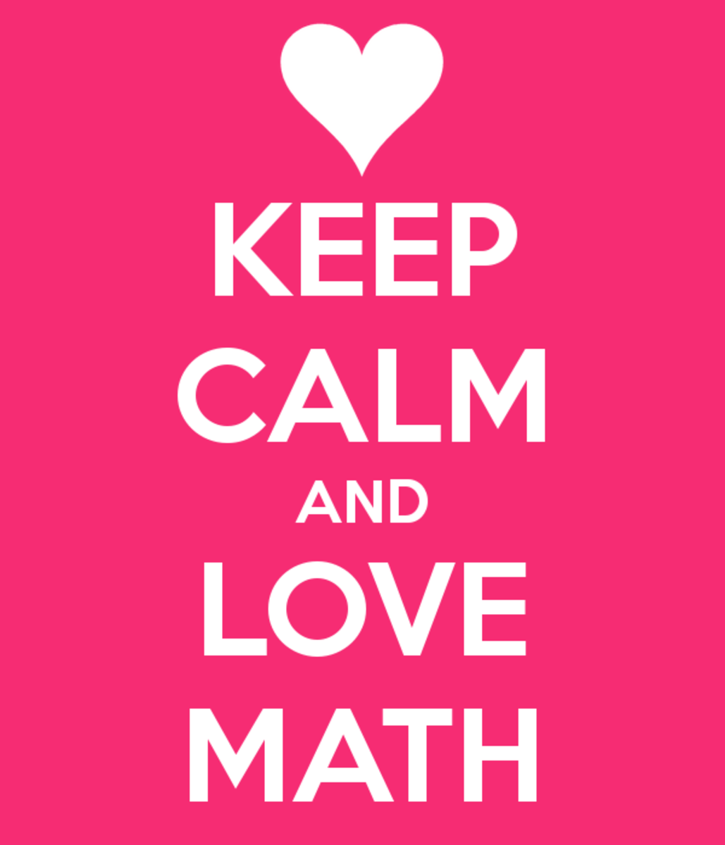 Keep calm and love math!