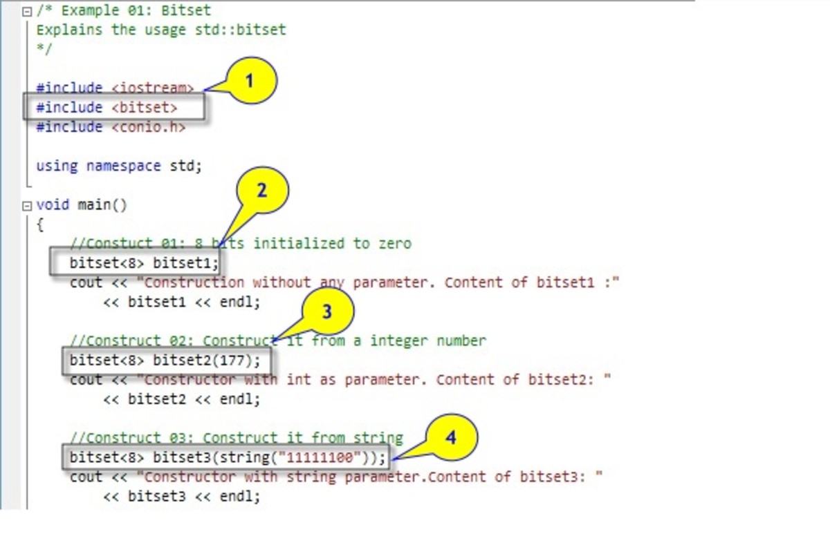 C++ Bitset With Example Owlcation