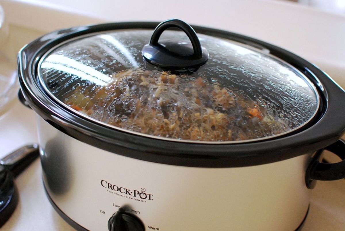 A slow cooker is a great way to make several meal portions at once.
