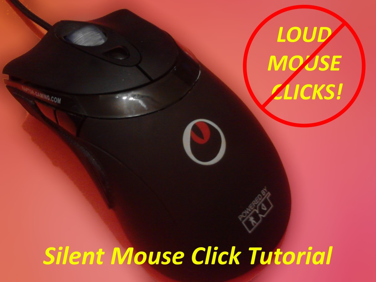 Loud Mouse Clicks are a thing of the past! 