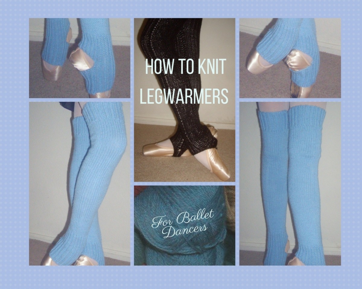 How to Knit Leg Warmers for Ballet Dancers (Free Pattern)