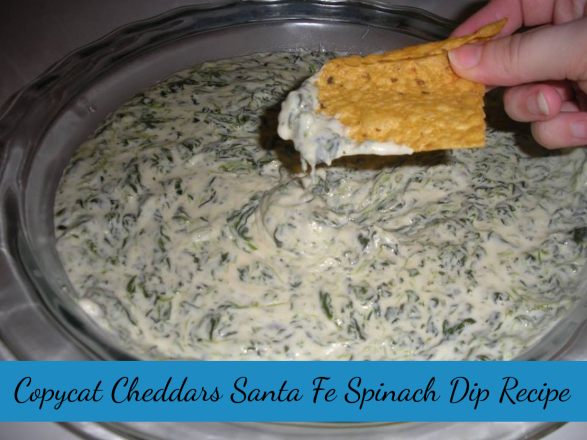 Cheddar's Spinach Dip Recipe