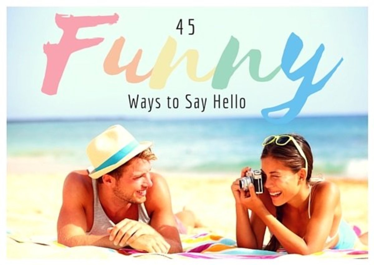 45 Funny Ways to Say Hello