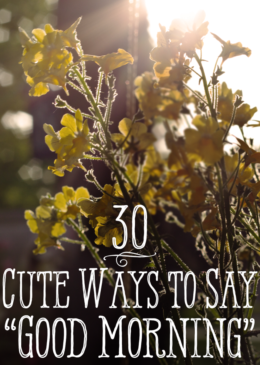 30 Cute Ways to Say Good Morning