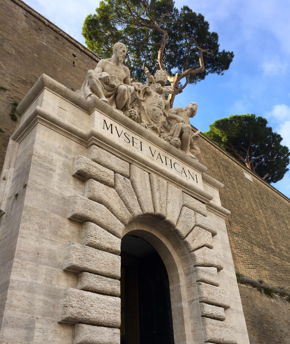 Doorway entrance to the Vatican