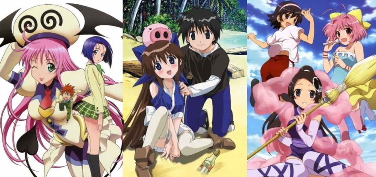 Top 10 harem anime that you should watch.