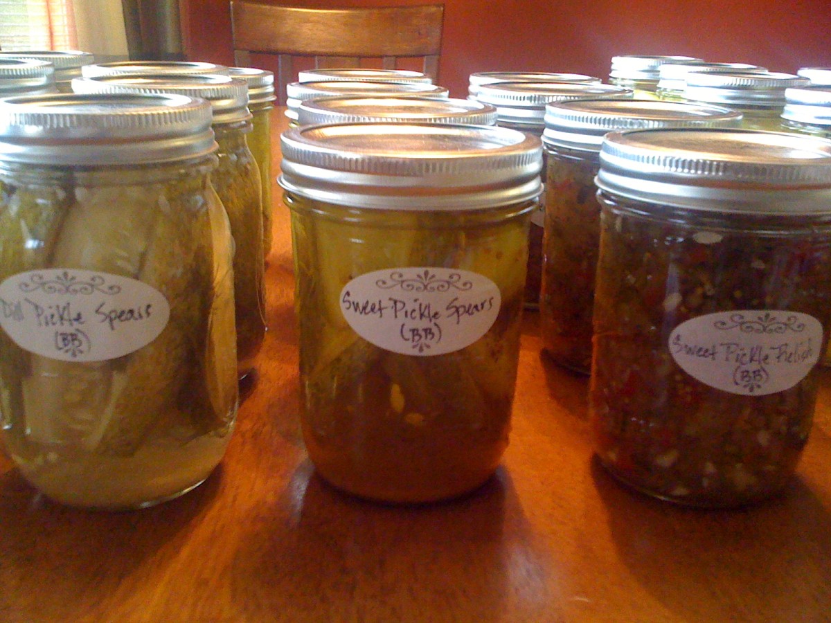 Make sure to label your jars! I promise you won't remember what they are six months later.