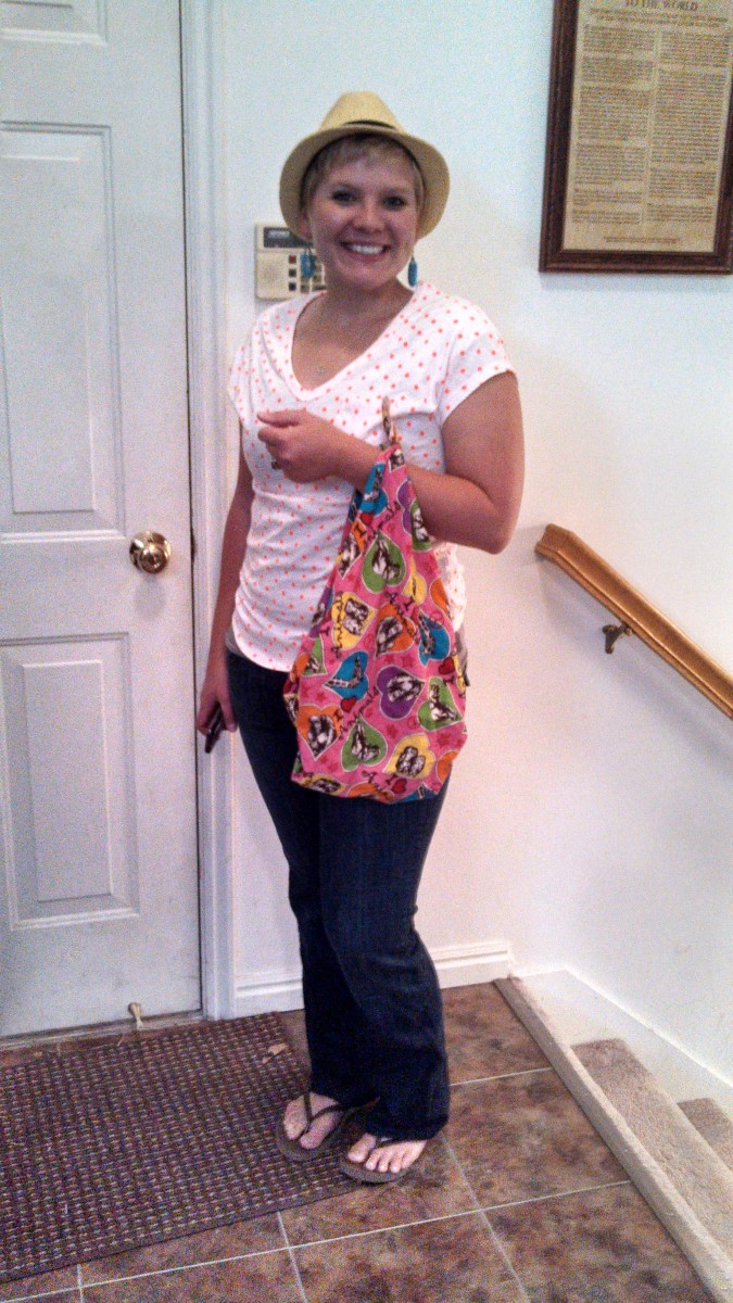 This is the first bag that I ever made.