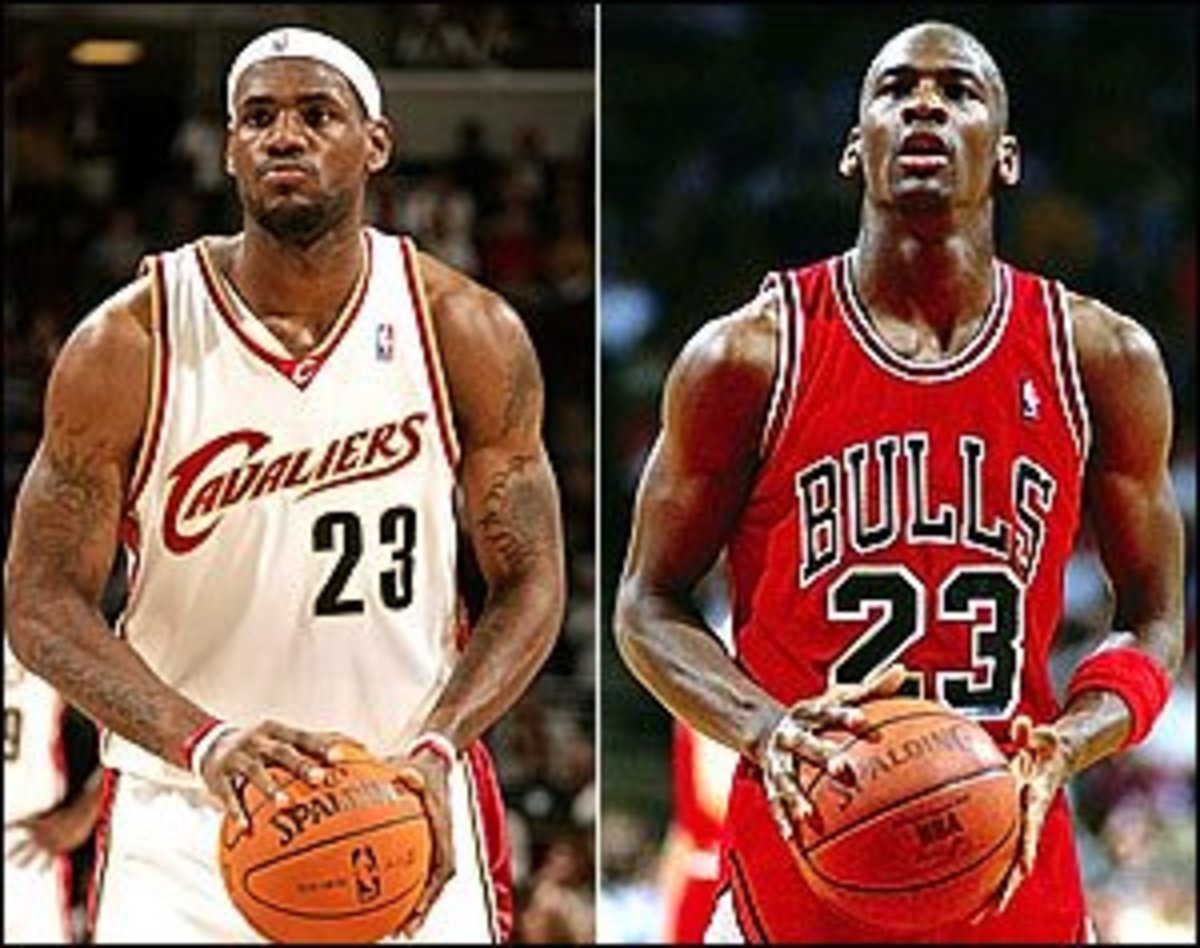 LeBron James has a legacy of his own, but his will never be equal to that of Michael Jordan's. 