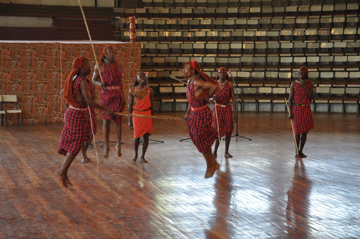 Performers at Bomas of Kenya