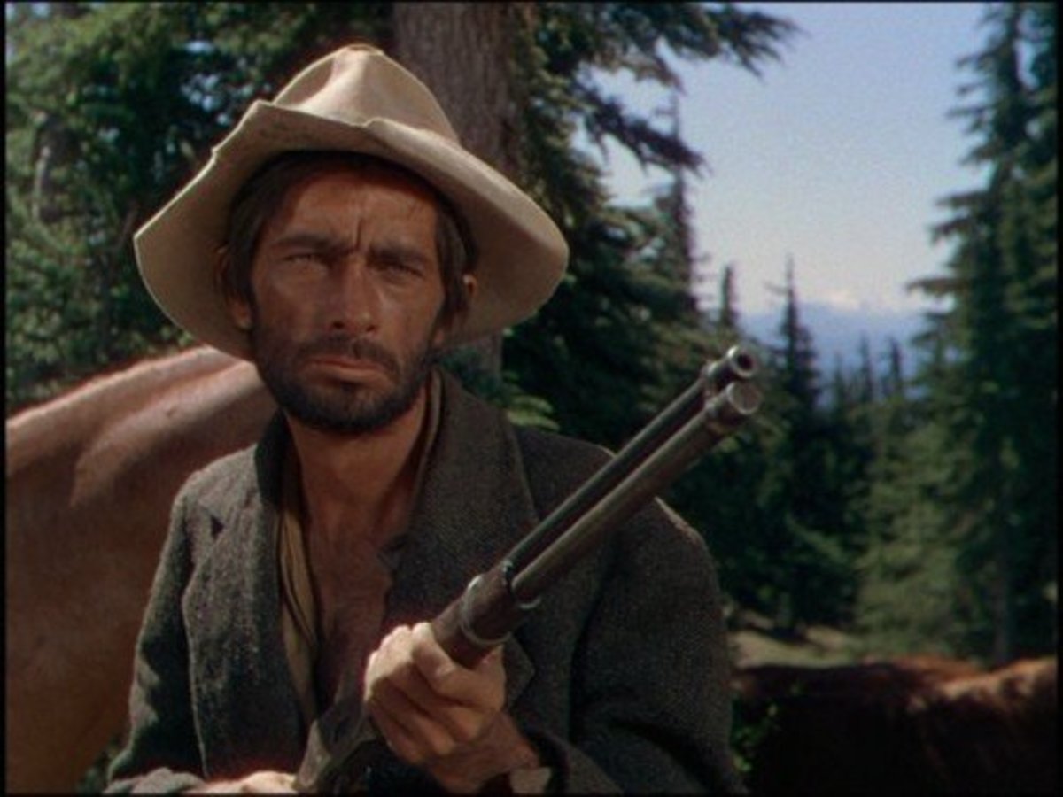 Royal Dano as Long Tom in 1952's "Where the River Bends" (aka "Bend of the River")