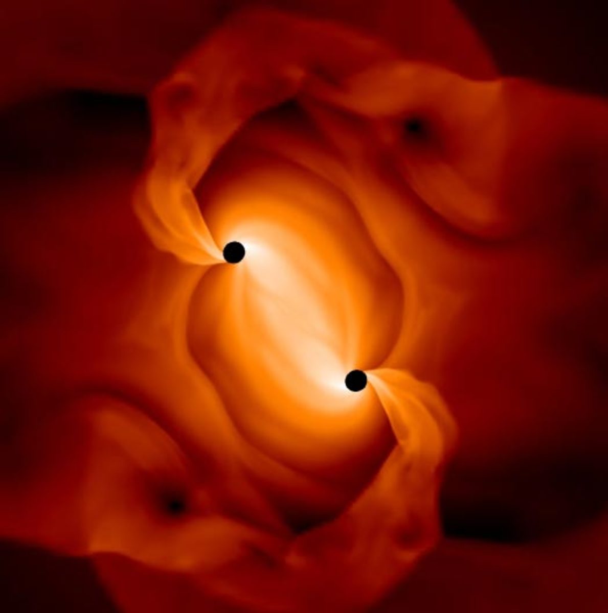What happens when two black holes collide?