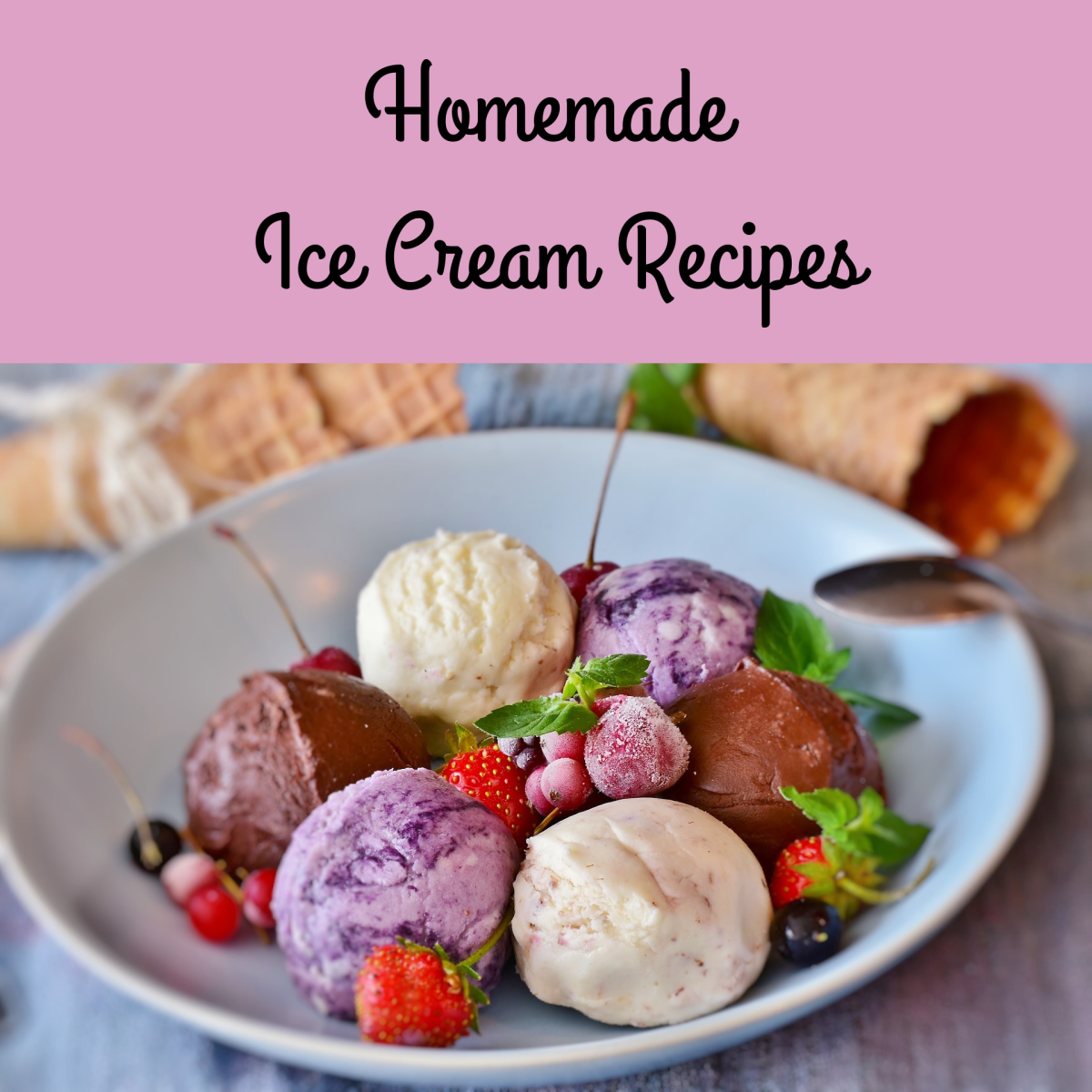 Nothing beats homemade old-fashioned ice cream!