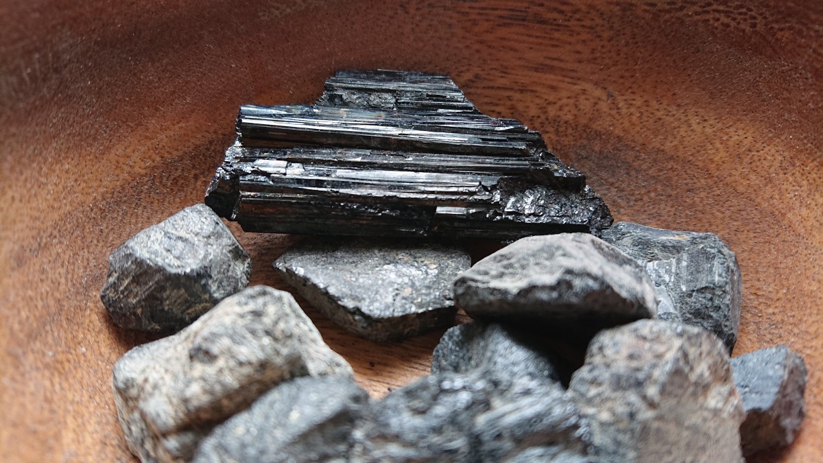 Black tourmaline is a powerful protective stone. 