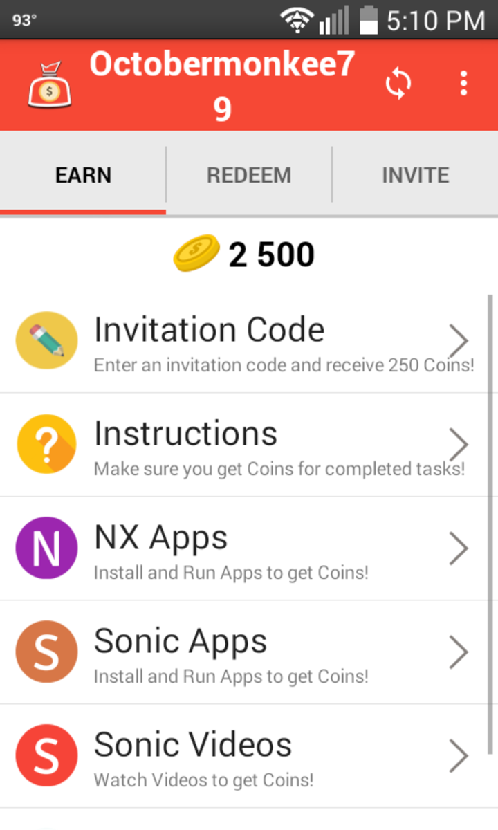 App Review: Coin Pouch Reward App (Android)