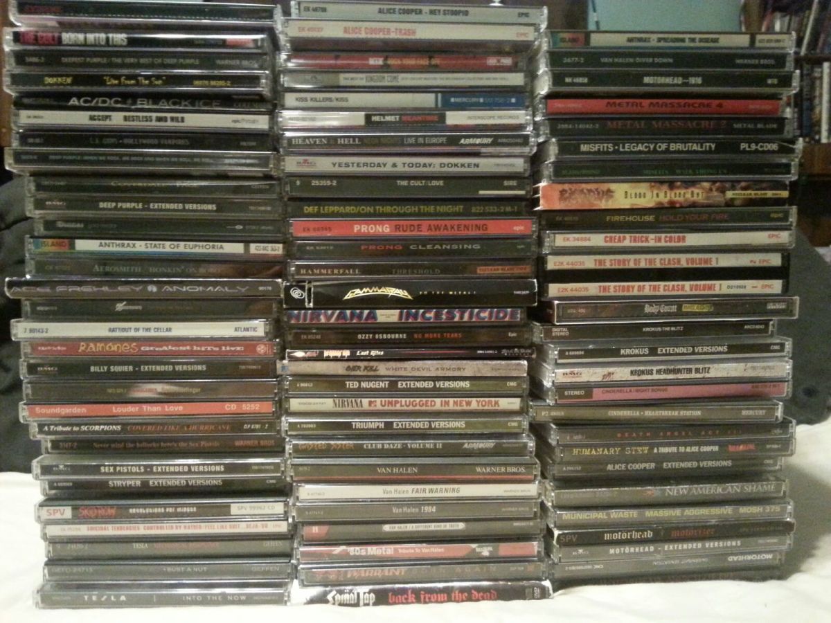 These are some of the CDs I've purchased from GoHastings over the past five years. If you were me, wouldn't YOU be bummed that this gravy train was coming to an end?